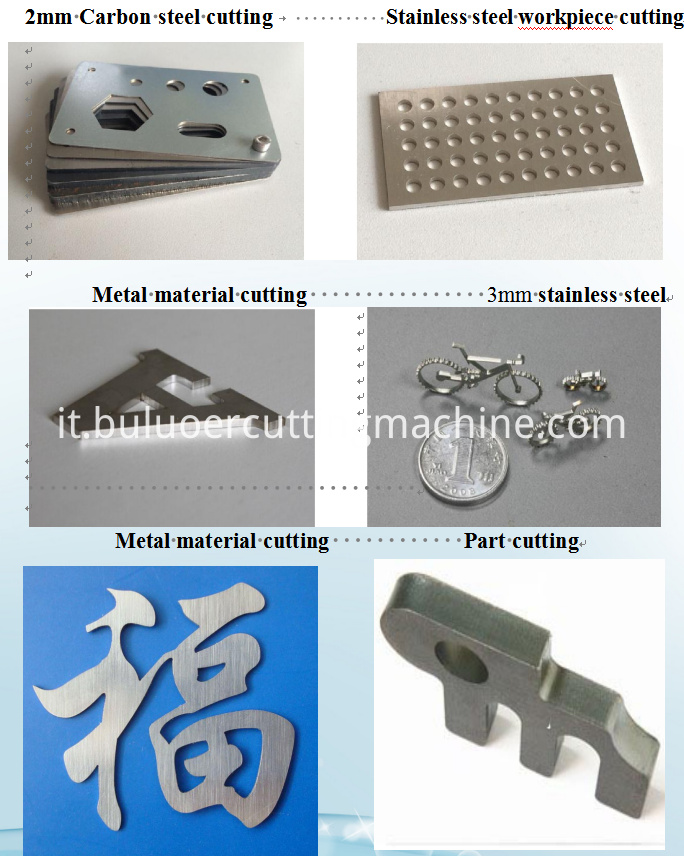 campione di taglio laser in fibra fiber laser cutting sample